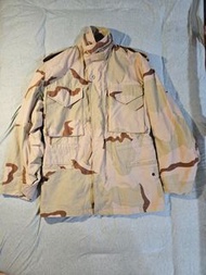 美軍公發 M65 Jacket 野戰外套 夾克 DCU 三沙漠迷彩 XS-S