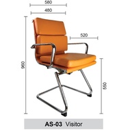 Alessio Office Chair / Visitor Chair / Internet Chair / Executive Chair / Director Chair W520MM X D5