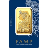 FAR EAST PAMP Suisse 24K/999.9 Gold Lady Fortuna Collectible Gold Bar 50 gram