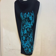 Embroidered spam skirt