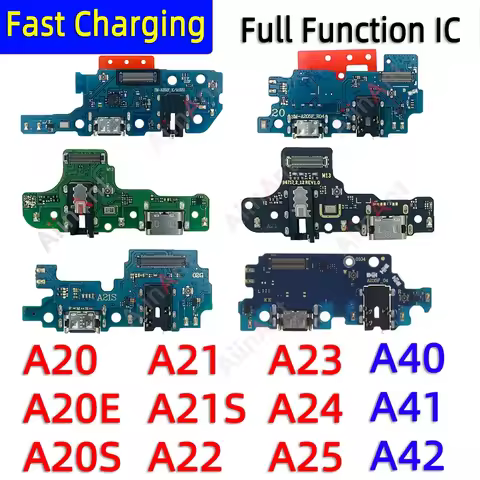 Dock USB Charger Board Port Connector Charging Flex Cable For Samsung Galaxy A20 A21 A22 A23 A24 A25