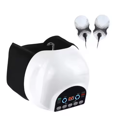 Cordless Joint Pain Relief Kneading Vibration Knee Wrap Massage Device Electric Pulse Heating Knee M