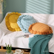 Ball Group Cushion Pillow Pillow Sofa ins Pu Nordic Style Knitted Round STH8