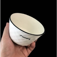 Creative Ceramic Souffle Bake Bowl Dessert Bowl Steam Cake Bowl Oven Toaster