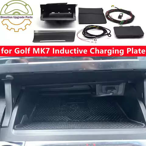For Golf MK7 7 7R 7.5 Inductive Phone Charging Plate Storage Box Carplay 5G1 863 391 K 5GG 857 337 5