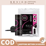 SEVICH Hair Building Fiber 100g & 25g Empty Bottle & Applicator Hair Concealer