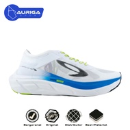 HIJAU 910 GEIST EKIDEN HYPERPULSE Running Shoes - White/biru Neon Green