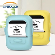 Mini Label Printer P50 Barcode Label Printer Labeling Maker Machine Mini Portable Bluetooth Label St