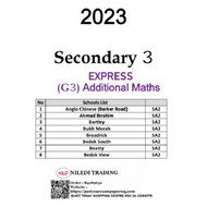 SECONDARY 3 PAST YEAR EXAM PAPERS EXPRESS / NORMAL TECH / NORMAL ACAD