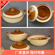 HY-$ Fragrant Spray Claypot Rice Casserole Traditional Original Commercial Clay Pot Pottery Clay Pot Clay Kiln Stoneware