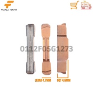 N123 4.7mm Sandvick Cutting Lathe Insert For RF123 Lathe Holder