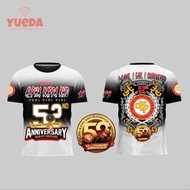 (YUEDA)52ND / AKP -ALPHA KAPPA RHO VENI VIDI VICI -I CAME, I SAW, CONQUERED 3D POLO TSHIRT-FREE CUST