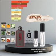 ( DECANT ) AFNAN REBEL 9PM EDP 5ML/10ML (ORIGINAL)