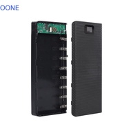 OONE Battery Storage Boxes DIY Removable 8x18650 Battery  Holder Battery Box LCD Digital Display  Sh