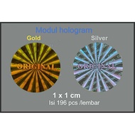 Hologram sticker 1 cm circleOriginal