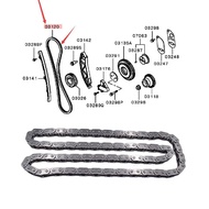 Engine Camshaft Valve Timing Chain for MItsubishi Pajero Sport 3 KS1W L200 Triton KL1T KL2T KL6T 2.4