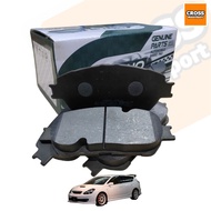 GINO BRAKE PAD FRONT & REAR FOR TOYOTA CALDINA ST246 GT4 2.0 (TURBO)