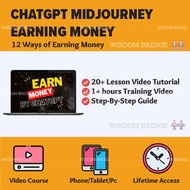 [Video Course] ChatGPT and Midjourney: 12 Ways of Earning Money. ChatGPT AI | ChatGpt Course ChatGpt