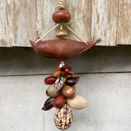 植物掛飾-象牙果/乾燥果實/刻字