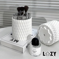 Rotating Cosmetic Brush Multifunctional Eyebrow Brush Organizer Storage Box Simple Brush Barrel