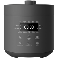 Lahome หม้ออัดแรงดันไฟฟ้า White ขนาด 2.5 ลิตร หม้อแรงดัน หม้อตุ๋น Smart Electric Pressure Cooker Ric