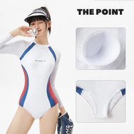 【Limited Stock Available】 Women's Swimsuit Long Sleeve Rashguard Shirts Surfing Separate Swimwear Water Sports Beach Clothing Swim Suit Wetsuit