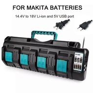 NEW Brand Hot makita 18v 14.4V 4A double Li-ion battery charger dc18rd dc18sf for Makita 14.4V 18v 2
