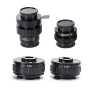 C-Mount CTV1/2; 0.5X; CTV1/3; 0.35X connecting tube for trinocular microscope