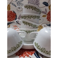 [ Vintage Corelle ] Cup and Saucer Set of 6