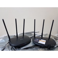Tplink WiFi Router 3 antennas through walls, speed 450mbps, color price black or white