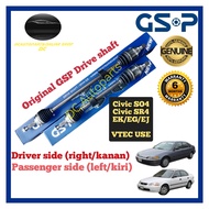 GSP DRIVE SHAFT HONDA CIVIC SO4 EK SR4 EJ EG VTEC TWIN CAM B16A B18C 1994-2000 RIGHT DRIVER SIDE / L