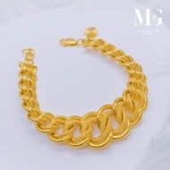 Merlin Goldsmith 22K 916 Gold Snake Coco Bracelet [M59]