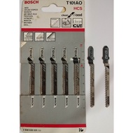 BOSCH Jigsaw Blade T101AO HCS Clean For Wood 1.5-15mm T-101AO T101 AO 1PC / 5PCS