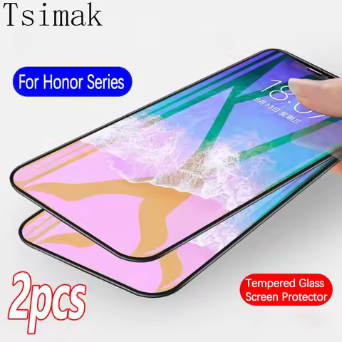 Tempered Glass For Honor 70 90 Lite X5 X6 X6S X6A X7 X7A X8 X8A X9 X9A X9B Screen Protector Or Huawe
