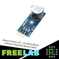 Active Buzzer Module 3.3V - 5V Alarm w Active Buzzer Transistor Driver