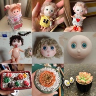 JJ* Crystal Resin Clay Jewelry Modeling Flower Making Material Cold Porcelain Clay