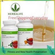 Kesehatan ♚30-OFF FREE Herbalife 4 in1 spoon Herbalife Tea Mix Lemon And Hibiscus TeaMix 100g (100 Original) NEW EXP 102024◈