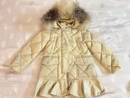 Moncler Kids女童羽絨外套