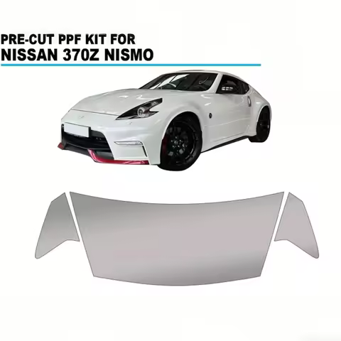 8.5Mil TPU Hood Paint Protection Film For Nissan 370z Nismo 2013-2021 Pre-cut PPF Kit Clear Car Body