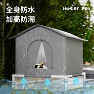 Wandering Cat Litter Winter Outdoor Waterproof Closed-Enclosed Keeping Warm Winter Cat Villa Outdoor