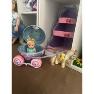 Cinderella doll and kencana train