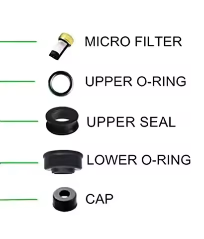 40Sets Fuel Injector Repair Kits for Toyota Corolla Avensis Celica Rav4 Zze1222 Zze142 Zze172 1Zzfe 