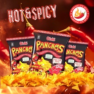 OISHI Spicy Tortilla Chips 140g Traditional Thin Crisp Halal Corn Chips Panchos Kerepek