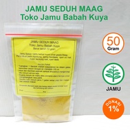 MAAG 50 Gram Seduh Ramuan Jamu Babah Kuya Serbuk Herbal Gerd Asam Lambung