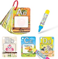 Water Coloring Books for Toddlers, Painting Card for Toddler, Magic Paint Set for 2 3 4 5 Years Old,