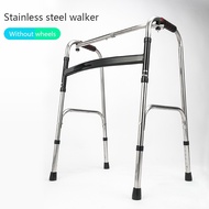 A&M Adult walker Stainless steel walker crutch cane stick tungkodthe for elderly Handicapped walker