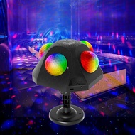 Colored Laser Motion Headlights - DMX System Stage Lights for Events and Clubs