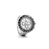 預購商品|RELAX TIME 三眼戒指錶-白熊貓 (RT-D-01)