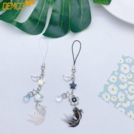 [DEMO3] Mobile Phone Chain, Good Luck Beaded Phone Beaded Charm, Sweet Waterdrop Flower Star Phone L