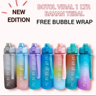 1l Gradation Drinking Bottle/VIRAL Gradation Bottle/VIRAL Drinking Bottle/1L Drinking Bottle